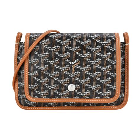 goyard plumet 價格|GOYARD PLUMET 經典LOGO翻蓋扁斜背包(多色選) 平行輸入 深 .